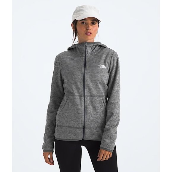 The North Face Jackets & Blazers - The North Face Gray Zip-Up Fleece Lined Canyonlands Hoodie Jacket | Athleisure S